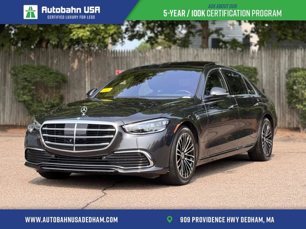 Used 2022 Mercedes-Benz S 500 4MATIC w/ 3D Technology Package image 1