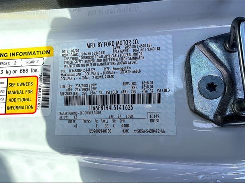 Used 2020 Ford Mustang Premium w/ Ford Safe & Smart Package image 34