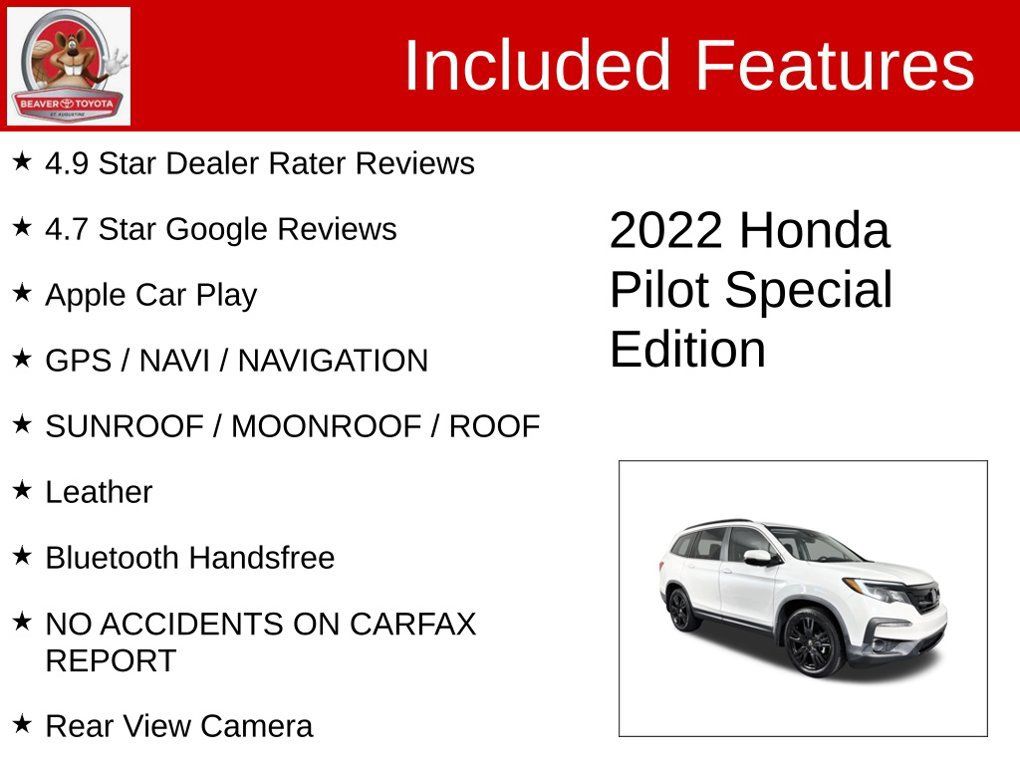 Used 2022 Honda Pilot Special Edition image 4