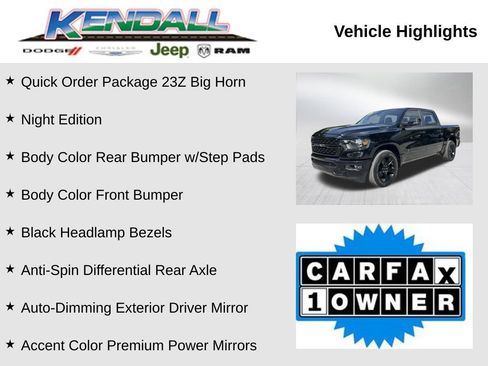 Used 2024 RAM 1500 Big Horn RWD image 3