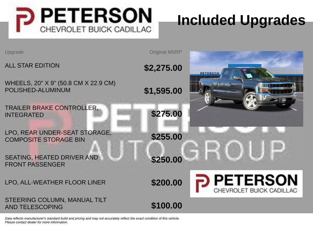 Used 2018 Chevrolet Silverado 1500 LT w/ All Star Edition RWD image 11
