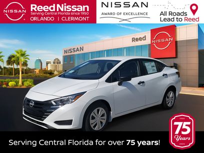 New 2025 Nissan Versa S w/ Trunk Package