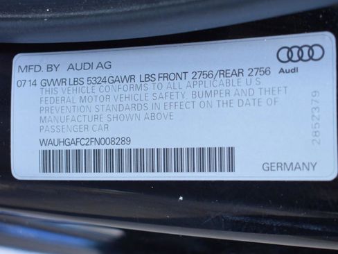 Used 2015 Audi A6 3.0T Prestige w/ Prestige Package image 55