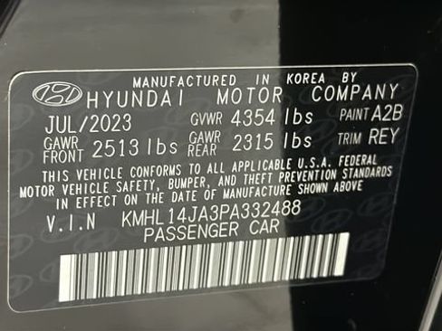 Used 2023 Hyundai Sonata SEL w/ Convenience Package FWD image 29