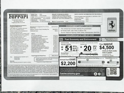 Used 2023 Ferrari SF90 Stradale image 19