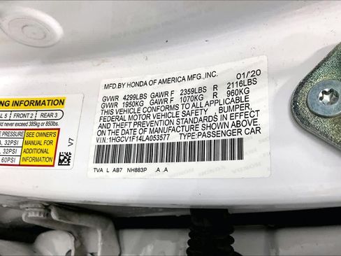 Used 2020 Honda Accord LX image 36