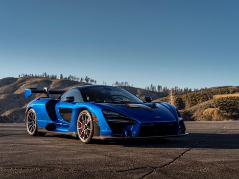Used 2019 McLaren Senna Coupe ULTRA RARE Only 1685 Mil image 79