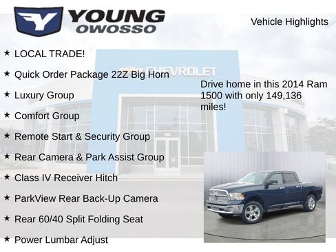 Used 2014 RAM 1500 Big Horn image 8