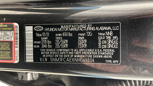 Used 2022 Hyundai Tucson SEL w/ Convenience Package AWD/4WD image 35