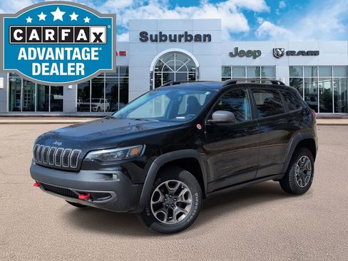 Certified 2020 Jeep Cherokee Trailhawk w/ Cold Weather Group image 1