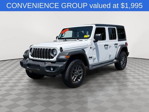 Used 2025 Jeep Wrangler Unlimited Sport AWD/4WD image 3