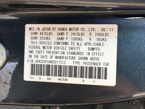 Used 2011 Acura TSX Sedan FWD image 22