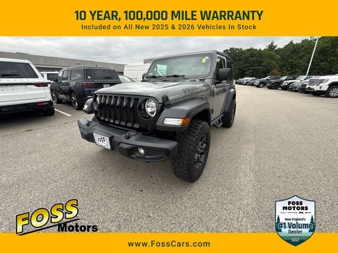 Used 2021 Jeep Wrangler Sport AWD/4WD image 1
