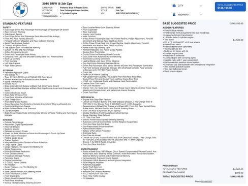 Used 2016 BMW i8 image 5