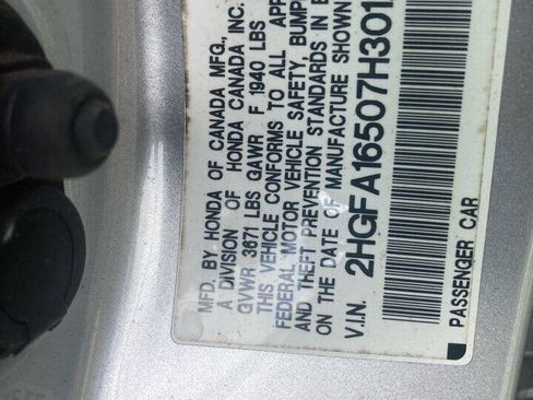 Used 2007 Honda Civic LX image 16