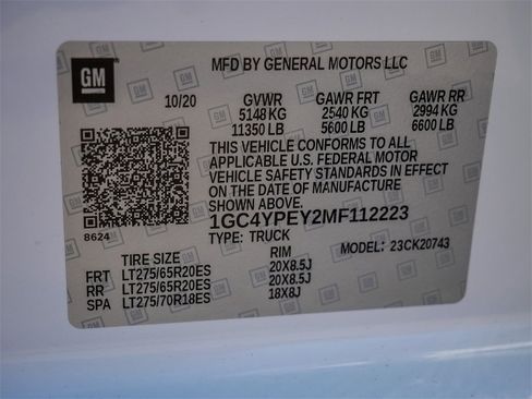 Used 2021 Chevrolet Silverado 2500 LTZ w/ LTZ Premium Package image 38