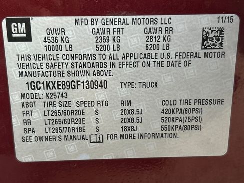 Used 2016 Chevrolet Silverado 2500 High Country w/ Duramax Plus Package image 36