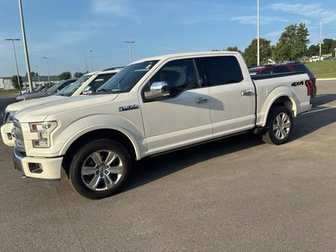 Used 2015 Ford F150 Platinum w/ Trailer Tow Package AWD/4WD image 2