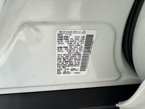 Used 2019 Nissan Rogue SV w/ Sun & Sound Touring Package AWD/4WD image 18