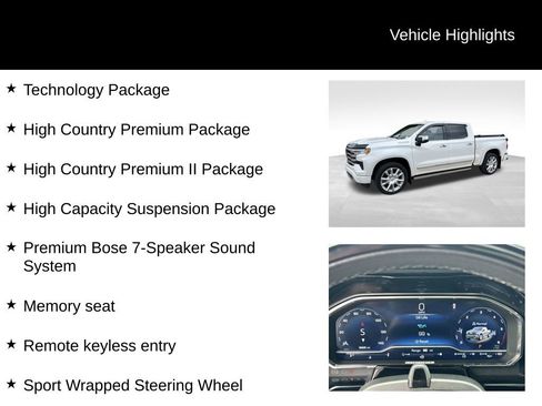 Certified 2024 Chevrolet Silverado 1500 High Country AWD/4WD image 9