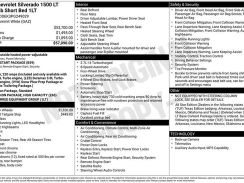 Used 2023 Chevrolet Silverado 1500 LT AWD/4WD image 36