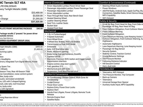 Used 2022 GMC Terrain SLT FWD image 37