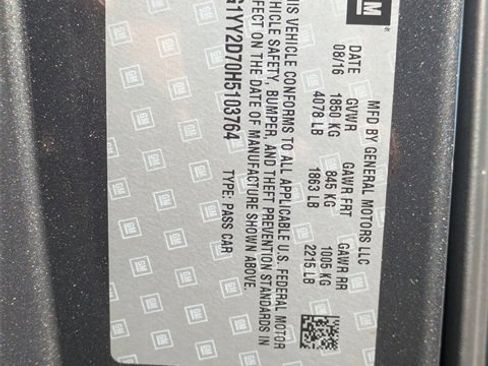 Used 2017 Chevrolet Corvette Grand Sport image 35