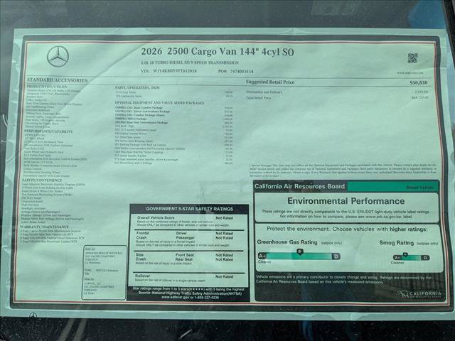 New 2026 Mercedes-Benz Sprinter 2500 image 17