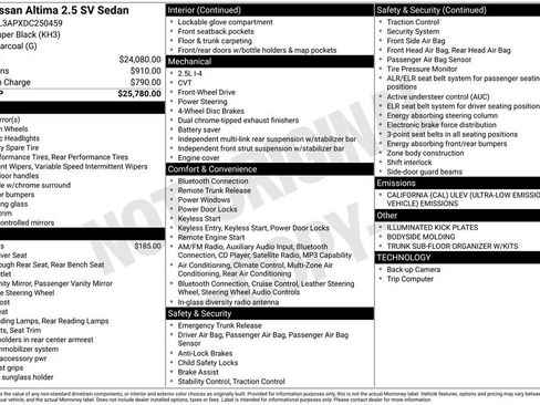 Used 2013 Nissan Altima 2.5 SV image 6