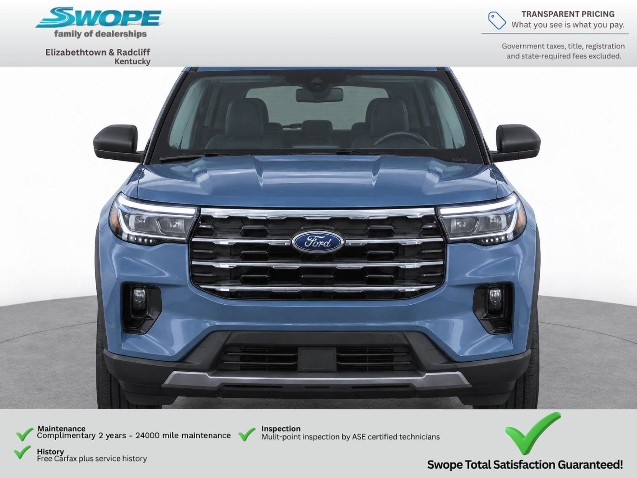 Used 2025 Ford Explorer Active w/ Active Comfort Package AWD/4WD image 2