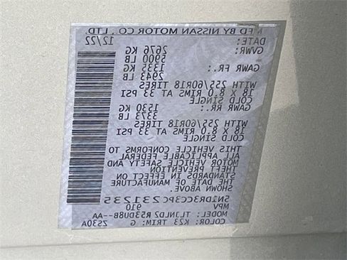 Used 2023 Nissan Pathfinder SL w/ Lighting Package (N92) image 32