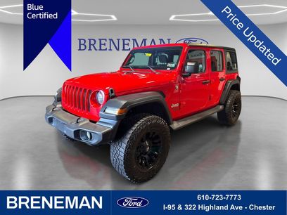 Used 2018 Jeep Wrangler Unlimited Sport S