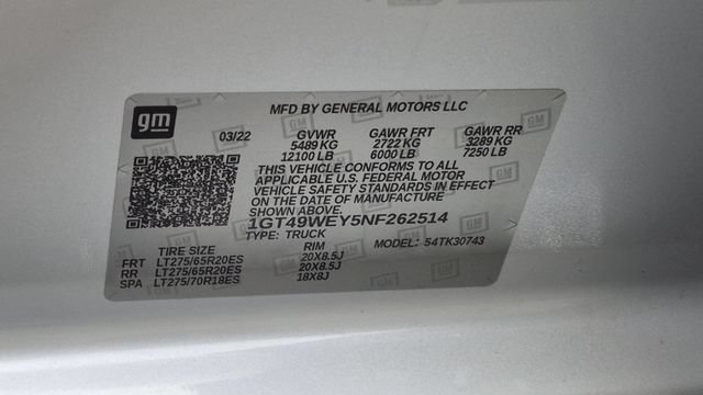 Certified 2022 GMC Sierra 3500 Denali w/ Denali Ultimate Package AWD/4WD image 32