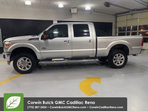 Used 2015 Ford F350 Lariat w/ Lariat Ultimate Package AWD/4WD image 3