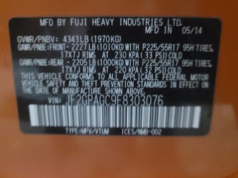 Used 2014 Subaru Crosstrek 2.0i Limited image 33