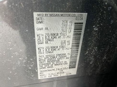 Used 2024 Nissan Pathfinder SV image 28