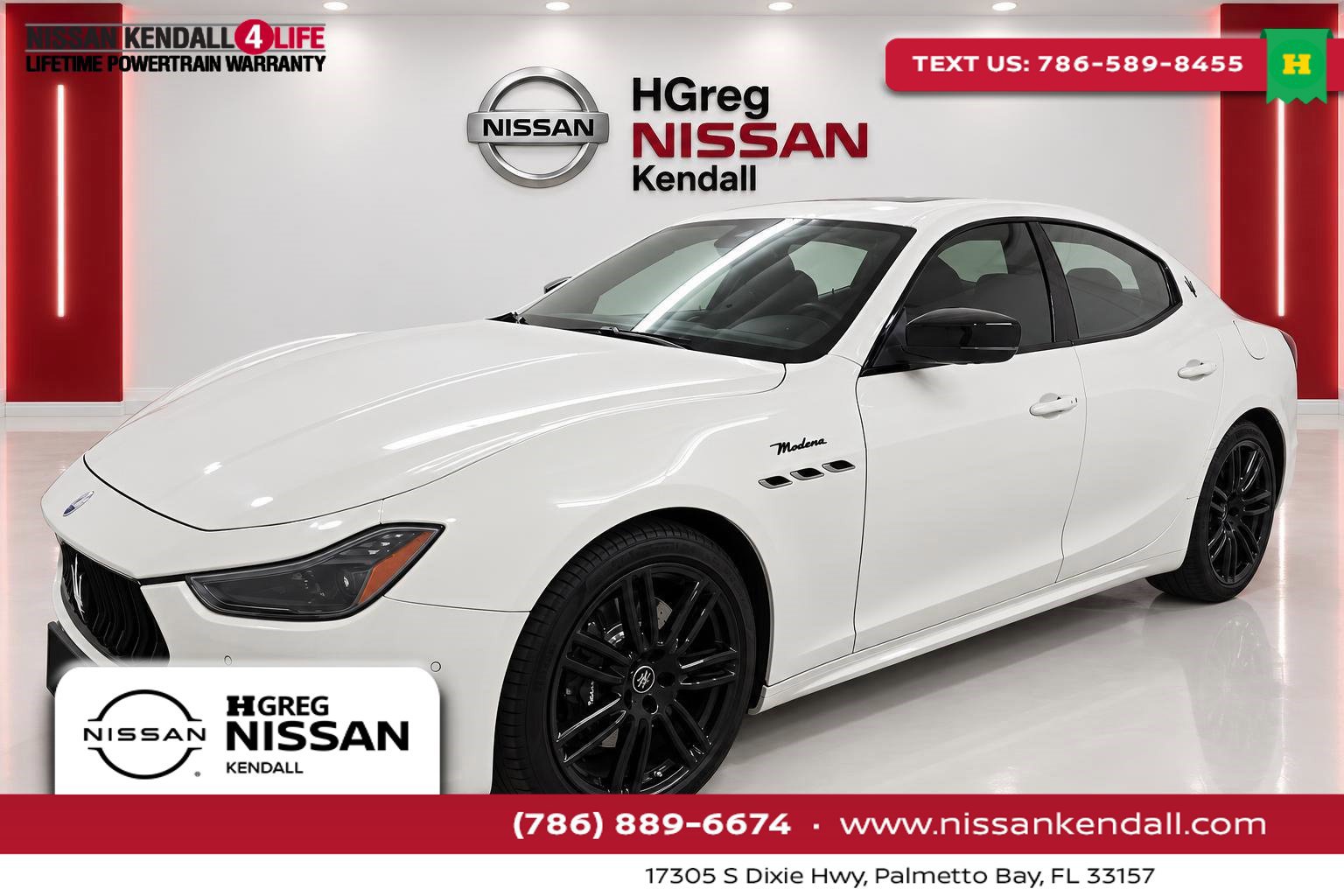 Used 2023 Maserati Ghibli Modena RWD image 1