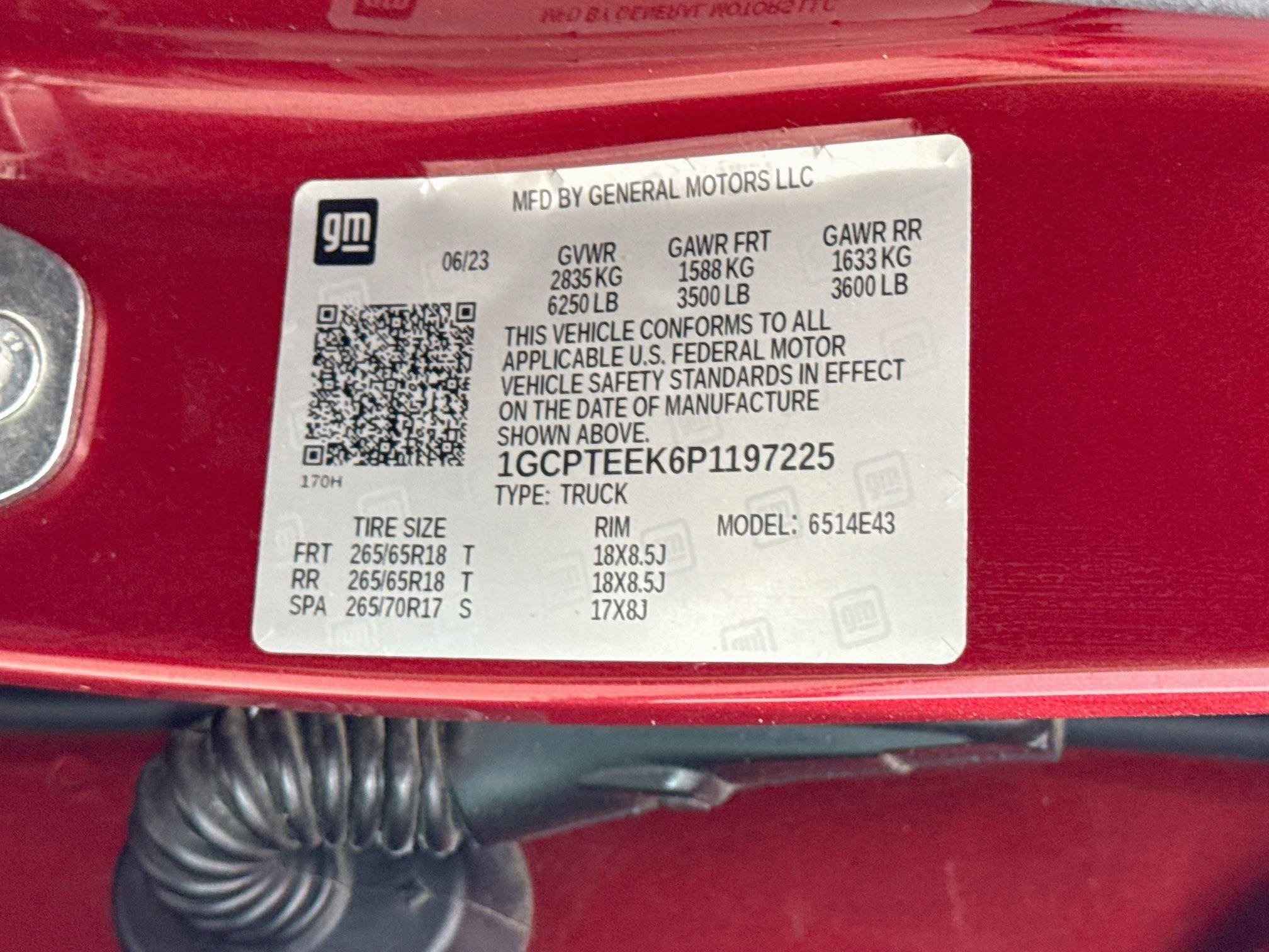 Used 2023 Chevrolet Colorado Trail Boss w/ LPO, Skid Plate Package AWD/4WD image 33