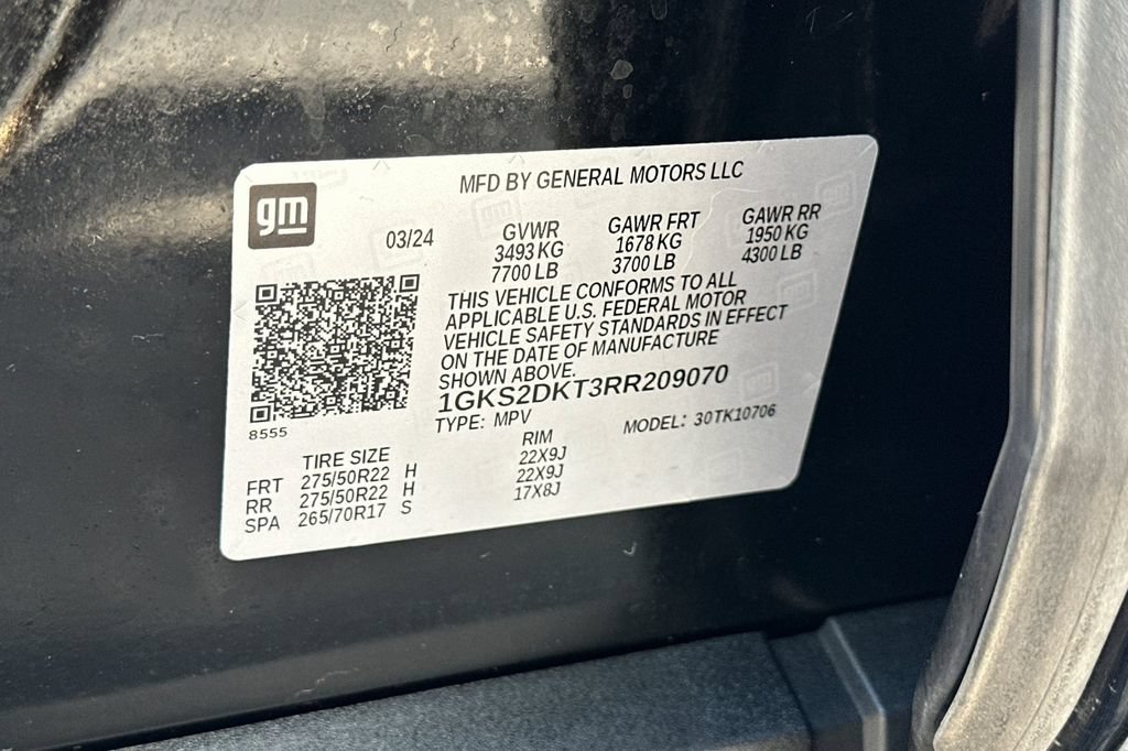 Used 2024 GMC Yukon Denali w/ Advanced Technology Package AWD/4WD image 33