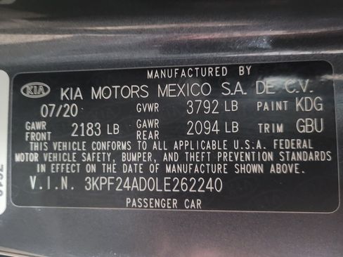 Used 2020 Kia Forte LXS FWD image 33