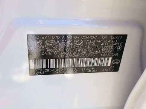 Used 2023 Lexus IS 350 F Sport w/ Navigation Package RWD image 45