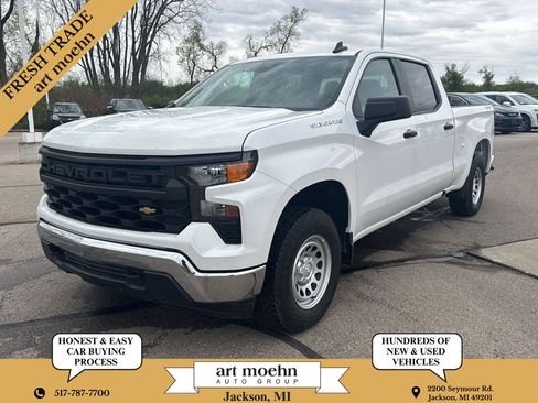 Used 2024 Chevrolet Silverado 1500 W/T w/ WT Value Package AWD/4WD image 1