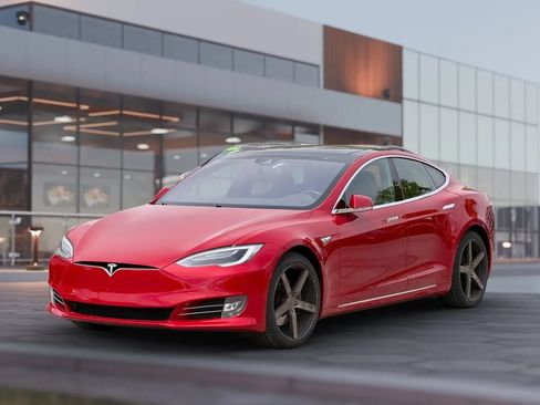 Used 2016 Tesla Model S 75D AWD/4WD image 4