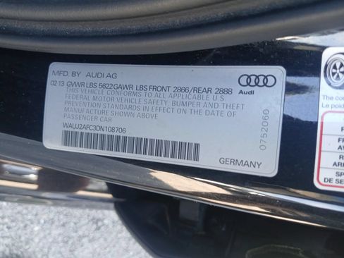 Used 2013 Audi S6 Prestige AWD/4WD image 8