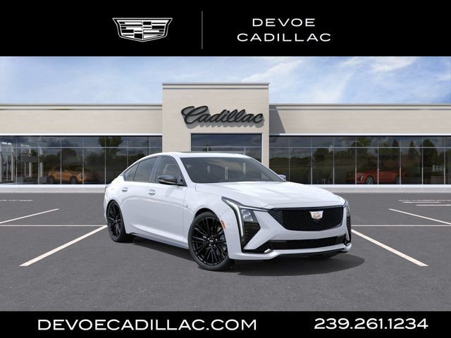 New 2026 Cadillac CT5 Sport w/ LPO, ONYX Package RWD image 1