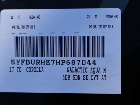 Used 2017 Toyota Corolla SE image 7