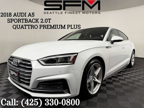Used 2018 Audi A5 2.0T Premium Plus w/ Premium Plus AWD/4WD image 1