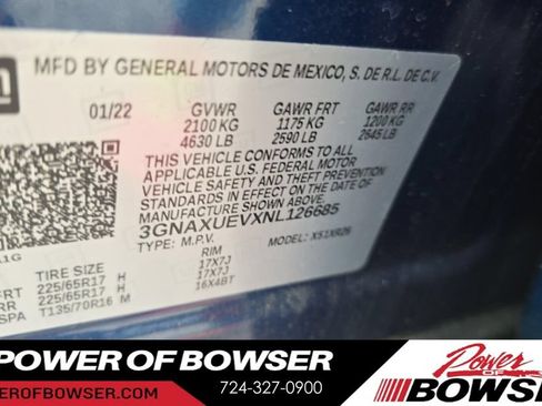 Used 2022 Chevrolet Equinox LT AWD/4WD image 9