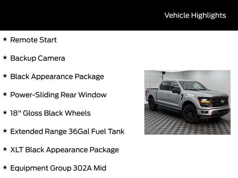 New 2026 Ford F150 XLT w/ Equipment Group 302A MID AWD/4WD image 5