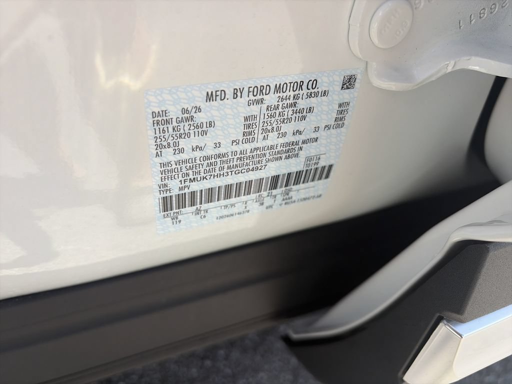 New 2026 Ford Explorer Platinum RWD image 37